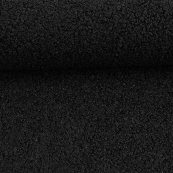 Teddy Boucle Kodiak Schwarz von Swafing
